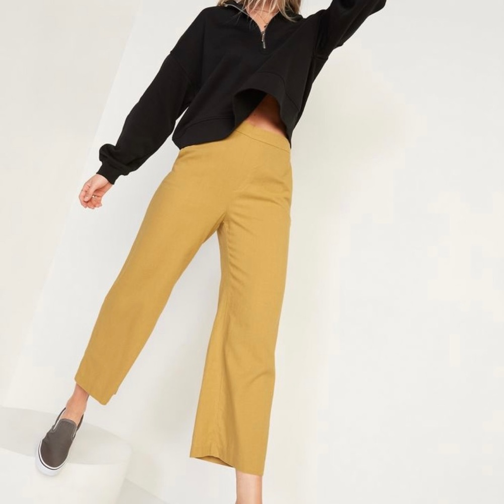 Old Navy linen blend pants